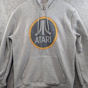 Atari 2022 Hoodie Sweater Printed Medium Grey